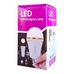 Лампочка з трьома акумуляторами, Emergency Lamp, патрон, 18650